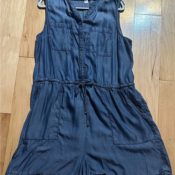 Kelly Renee Blue Romper, XL - Picture 4 of 6